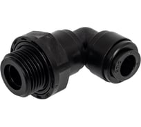 Фитинг угловой CDC Pneumatics 8мм G3/8 HRPL 08G03B