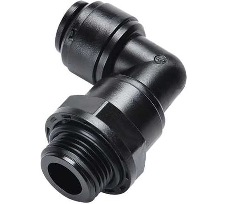 Фитинг угловой CDC Pneumatics 6мм G1/4 HRPL 06G02B