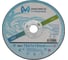Диск отрезной универсальный MWORKS Cutting disc universal metal / Inox 76x1x10 мм MW7076110 1