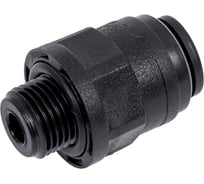 Фитинг прямой CDC Pneumatics 6мм G1/8 HPC 06G01B