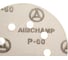 Шлифовальный круг Vitatools 125 мм Р60, 8 отверстий, желтый G-125-P60-8 3