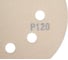 Шлифовальный круг Vitatools 125 мм Р120, 8 отверстий, желтый G-125-P120-8 3