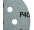 Шлифовальный круг Vitatools 125 мм, P40, 8 отверстий, зеленый GR-125-P40-8 3
