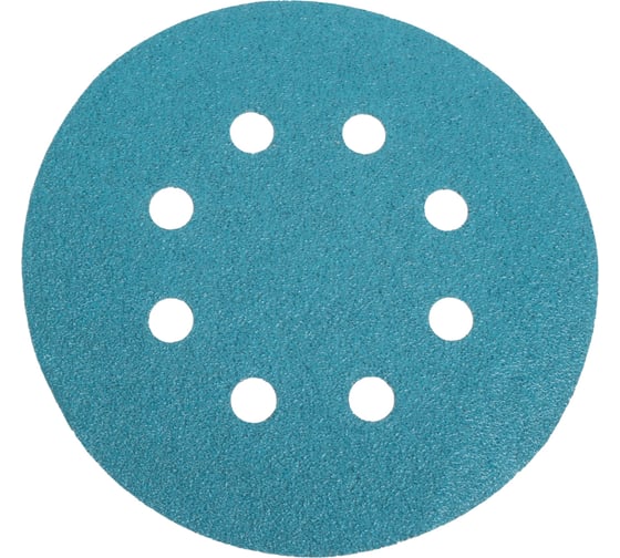Шлифовальный круг Vitatools 125 мм, P60, 8 отверстий, зеленый GR-125-P60-8 1