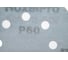 Шлифовальный круг Vitatools 125 мм, P60, 8 отверстий, зеленый GR-125-P60-8 3