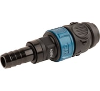 Композитное пневматическое быстроразъемное соединение WIEDERKRAFT с предохранителем, елочка 1/2 WDK-840SHS