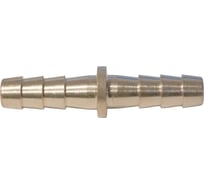 Штуцер соединительный WIEDERKRAFT для шлангов елочка 8 мм, латунь WDK-208HH