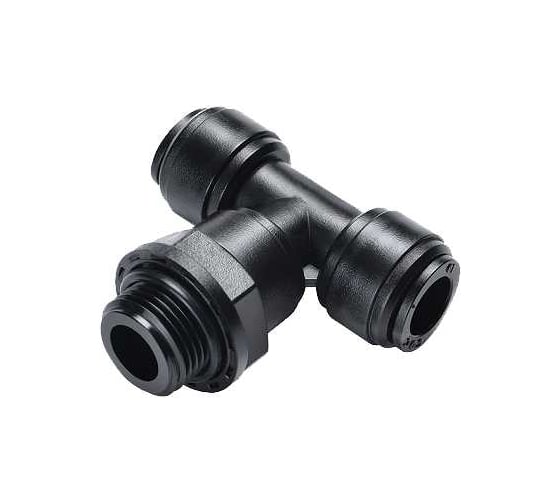 Фитинг тройник CDC Pneumatics Т 8мм G3/8 HRPT 08G03B 1