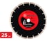 Диск алмазный отрезной по бетону сегментный SAMGRUPP PIRANHA 230x10Нх22.23 мм, 25 шт SAMC-018003230-25 1