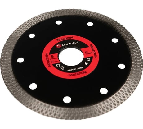 Диск алмазный отрезной по керамике SAMGRUPP TURBO 125x1.2x22.23 мм, 25 шт SAMC-018002125-25