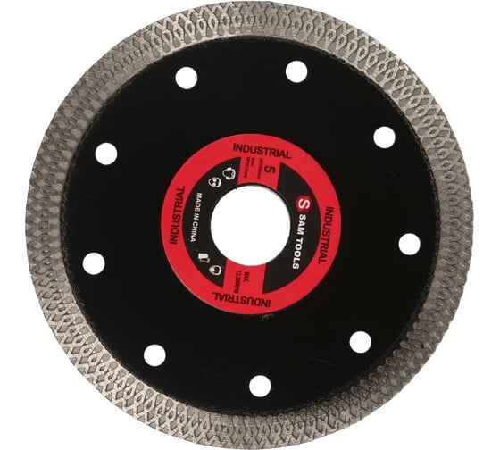 Диск алмазный отрезной по керамике SAMGRUPP TURBO 125x1.2x22.23 мм, 25 шт SAMC-018002125-25