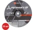 Диск шлифовальный по металлу SAMGRUPP АРМАТА 230x6.0x22.23 T27 A24R BF, 25 шт SAMC-021123060-25 1