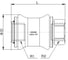 Клапан линейный NBPT HSV-FF 1/4-1/4 (02-02) 83702 4