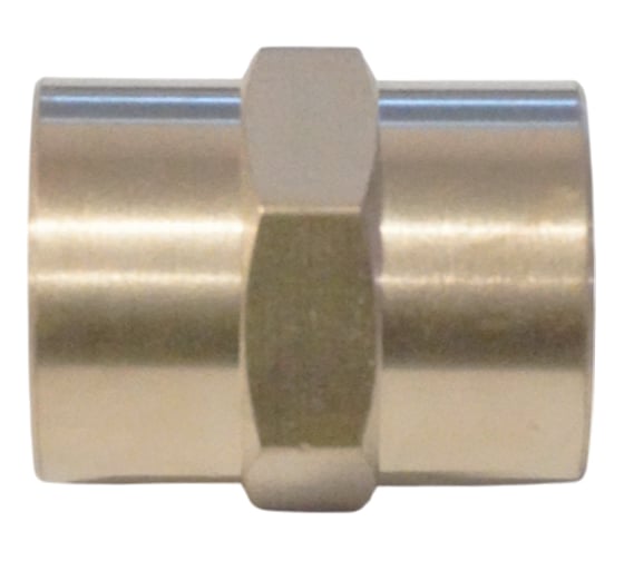 Адаптер WIEDERKRAFT резьба 3/8-3/8 PT, F-F (внутренний), латунь WDK-238FB