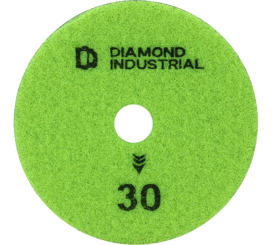 Круг алмазный шлифовальный АГШК черепашка 100 мм сухая №30 Diamond Industrial DIDCHDRY30