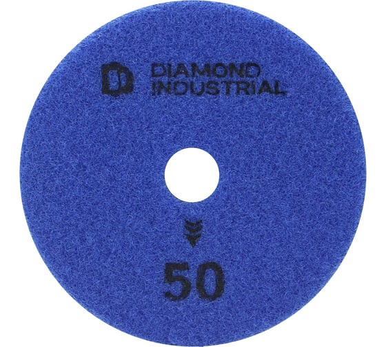 Круг алмазный шлифовальный АГШК черепашка 100 мм сухая №50 Diamond Industrial DIDCHDRY50