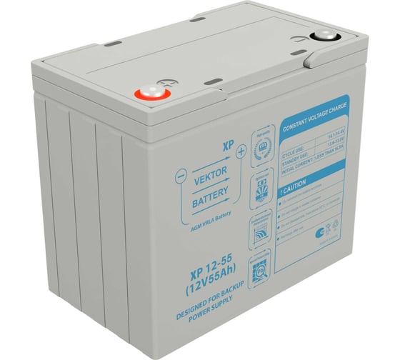 Аккумуляторная батарея Vektor Energy VEKTOR BATTERY XP 12-55 41593 1