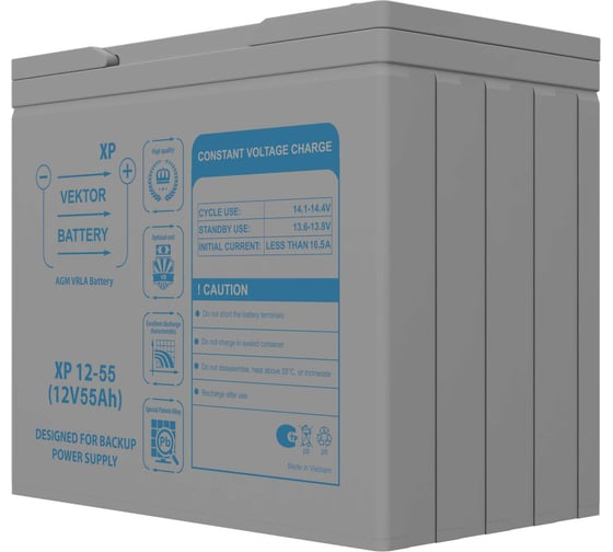 Аккумуляторная батарея Vektor Energy VEKTOR BATTERY XP 12-55 41593