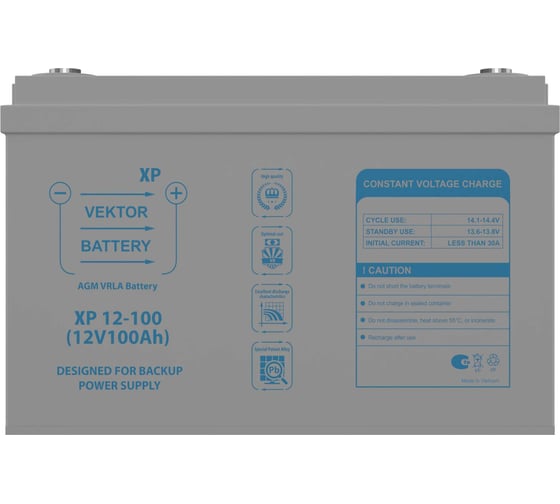 Аккумуляторная батарея Vektor Energy VEKTOR BATTERY XP 12-100 41616