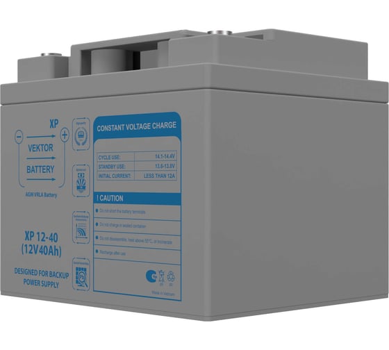 Аккумуляторная батарея Vektor Energy VEKTOR BATTERY XP 12-40 41586