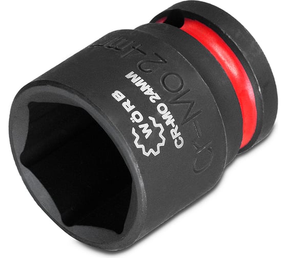 Головка торцевая ударная WORB 1/2D 24мм 2000724N1