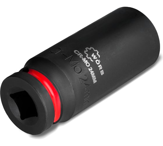 Головка торцевая ударная удлиненная WORB 1/2D 24MM WÖRB 2000724N2
