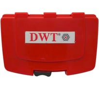 Набор бит, торцевых головок и сверел DWT 19 предметов DTSBP0033