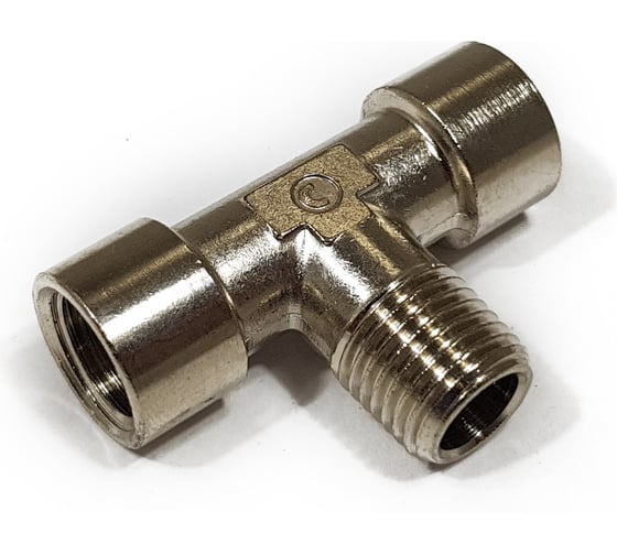 Тройник (1/4F-1/4М-1/4F) Camozzi 2060 1/4-1/4