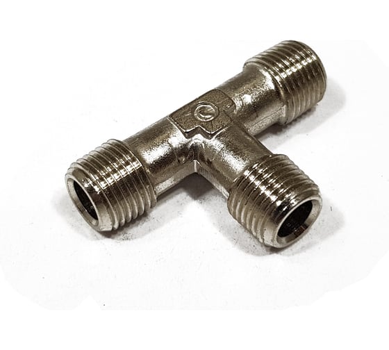 Тройник (1/8"M-1/8"M-1/8"M) Camozzi 2080 1/8 1