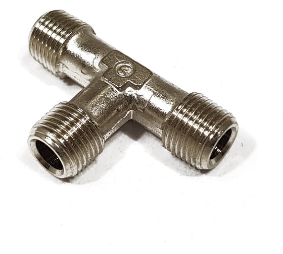 Тройник (1/8"M-1/8"M-1/8"M) Camozzi 2080 1/8