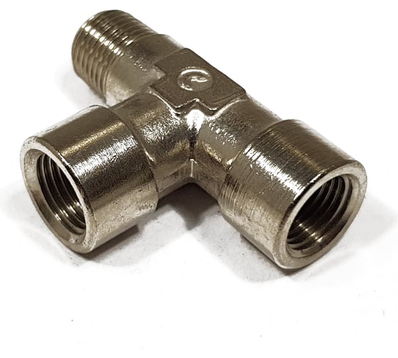 Тройник (1/8"F-1/8"F1/8"М) Camozzi 2070 1/8-1/8 1