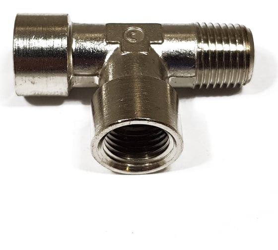 Тройник (1/4"F-1/4"F-1/4"М) Camozzi 2070 1/4-1/4 1
