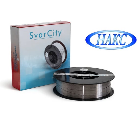 Сварочная проволока нержавеющая Svarcity ER-309 LSi (Св-07x25Н13) 1.0мм, 5кг ER309LSi-1,0/5кг 1