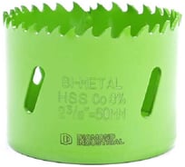 Коронка биметаллическая профессиональная 60 мм BIM HSS-Co 8 Diamond Industrial DIDBIMCO860