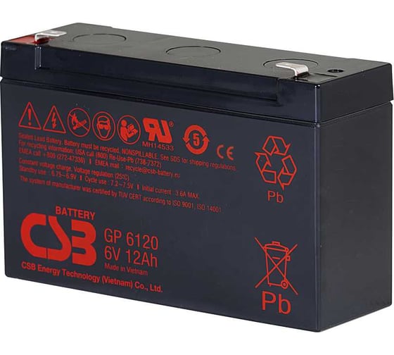 Аккумулятор для ИБП CSB GP6120 УТ-00000081