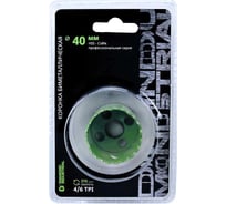 Коронка биметаллическая профессиональная 40 мм BIM HSS-Co 8 Diamond Industrial DIDBIMCO840