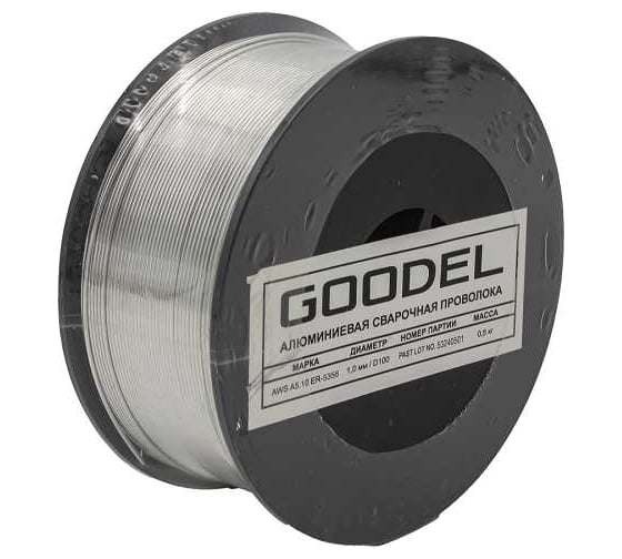 Проволока сварочная алюминиевая GOODEL ER-5356 1.0mm 0.5kg/D100 5356D10010A