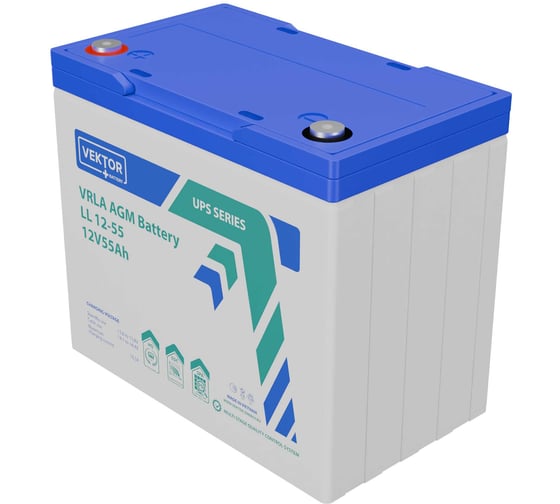 Аккумуляторная батарея Vektor Energy VEKTOR BATTERY LL 12-55 41555