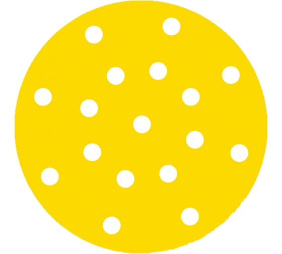 Круги шлифовальные (10 шт; 150 мм; P400; 17 отверстий) Akrilika AT-01008 1