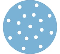 Круги шлифовальные (10 шт; 150 мм; P800; 17 отверстий) Akrilika AT-01002