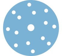 Круги шлифовальные (10 шт; 150 мм; P800; 15 отверстий) Akrilika AT-01003