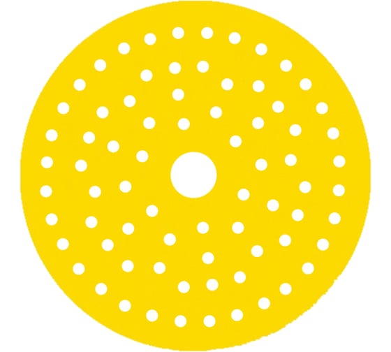 Круги шлифовальные Multiholes (100 шт; 150 мм; P400) Akrilika AT-01040