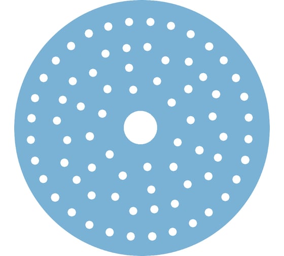 Круги шлифовальные Multiholes (10 шт; 150 мм; P800) Akrilika AT-01001 1