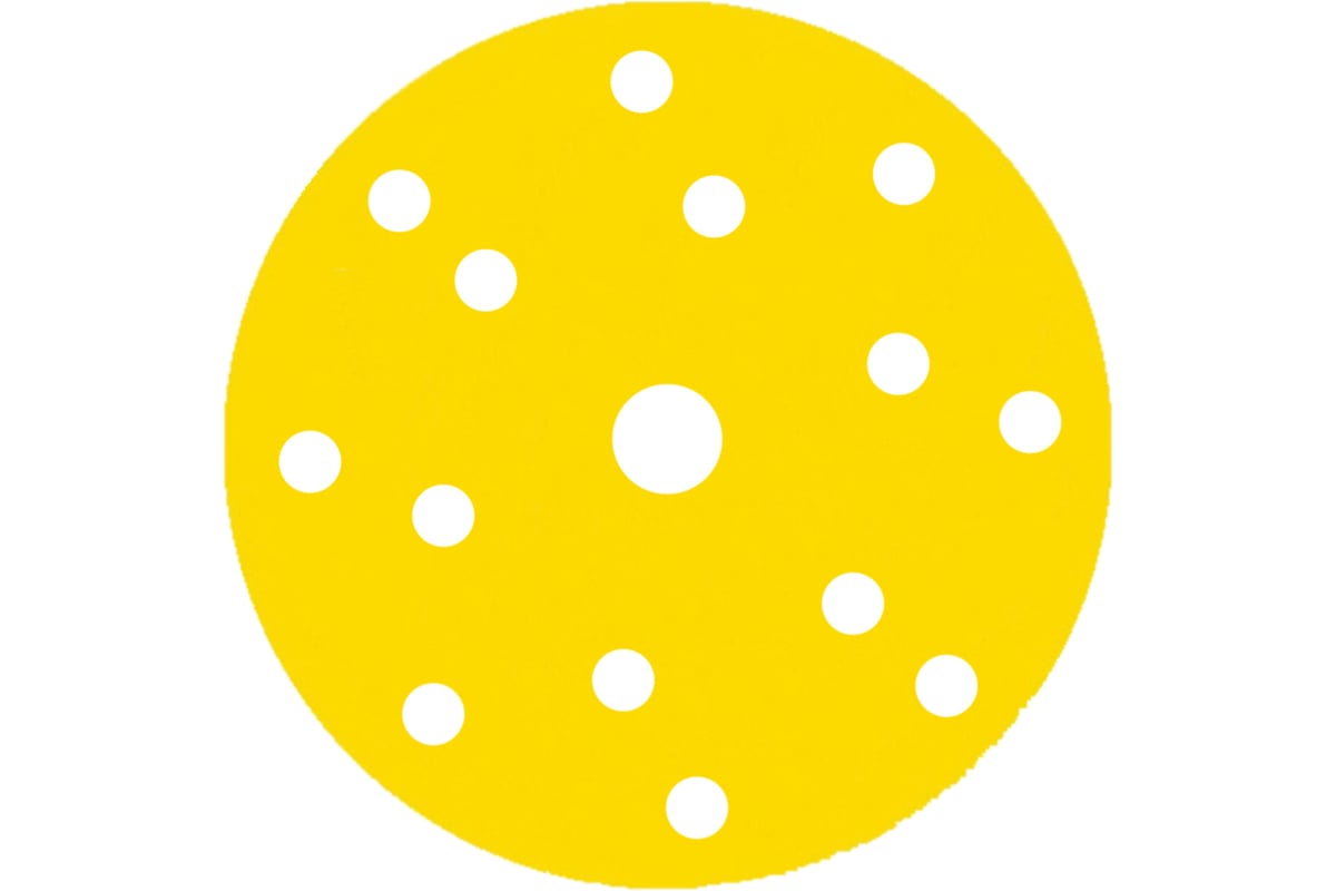 Круги шлифовальные (100 шт; 150 мм; P150; 15 отверстий) Akrilika AT ...