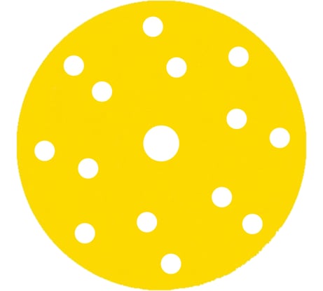 Круги шлифовальные (10 шт; 150 мм; P100; 15 отверстий) Akrilika AT-01030