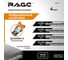 Набор буров по бетону RAGE 5,6,8,10x160 SDS-plus Quadro-X 564544 6