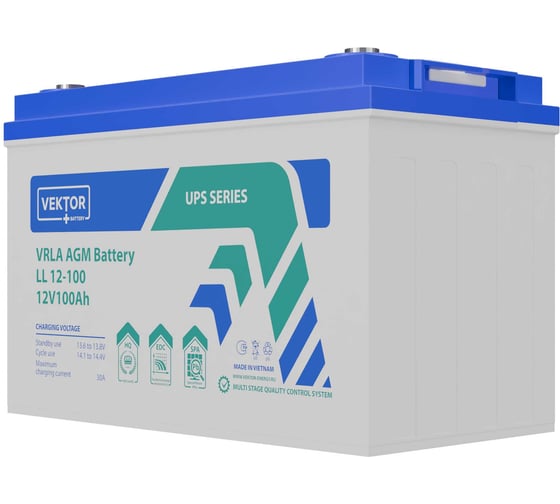 Аккумуляторная батарея Vektor Energy VEKTOR BATTERY LL 12-100 41579