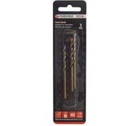 Сверло по металлу Forsage 3.9мм HSS+Co(3шт), в блистере F-DS3532(19836)