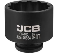 Головка ударная JCB 3/4, 64мм (12 граней) JCB-46864(61371)