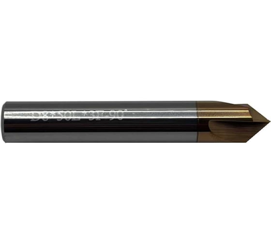 Зенковка твердосплавная TORNERI 8x50 мм, угол 90, z=3 Т023892